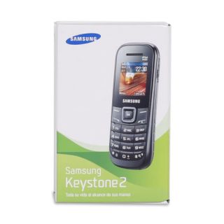 New Samsung GT E1205L Keystone 2 Dual Band GSM Durable Cell Phone Unlocked Black
