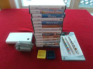 Nintendo DSi Gaming System 14 Games Accessories