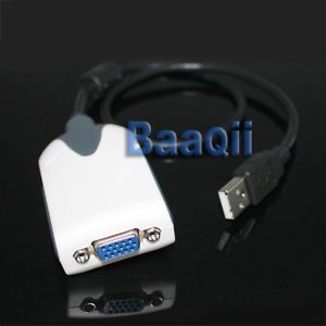 USB2 0 to VGA Video Graphic Card Multi Display Cable Adapter 2048x1152 Win7 64