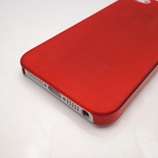 Ultrathin Red Matt Frosting Slim Durable Case Cover for Apple iPhone 5 5g