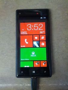 HTC Windows Phone 8x 16GB Black Verizon Smartphone Clean ESN