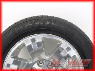 20" GMC Yukon Denali Tahoe LTZ Sierra Polished Wheels Goodyear Tires 22 18