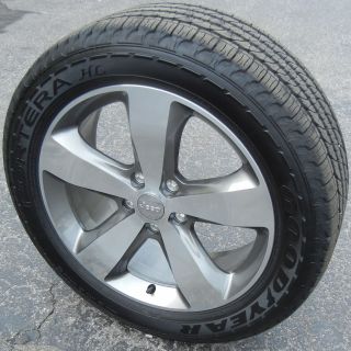 20" Gray Factory Jeep Grand Cherokee Wheels Rims Goodyear Tires Wrangler Durango