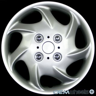 4 New Silver 15" Hub Caps Fits Chevy Truck Van Crossover Wheel Covers Set