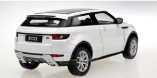 Landrover Range Rover Evoque Alloy Diecast Model Car White 1 24 LD001
