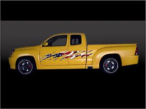 Car Truck Decals American Flag Semi Trailer Vinyl Graphics 5ft Up B110