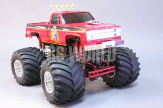 Tamiya 1 10 RC Clod Buster Monster Truck 4x4 4WS RTR