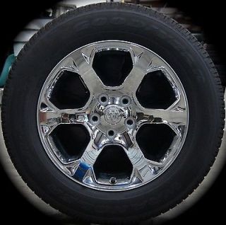 New 2014 Dodge RAM Chrome 20" Factory Wheels Rims Tires 2002 14 Free SHIP