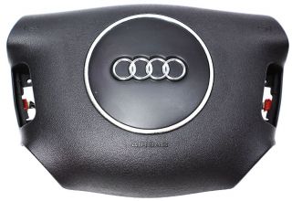 Driver Steering Wheel Airbag 01 05 Audi Allroad Black Air Bag Genuine OE
