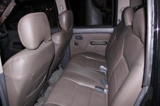 2004 Black Frontier XE Crew Cab Leather Seats Cruise Control 6 2 Feet Long Bed