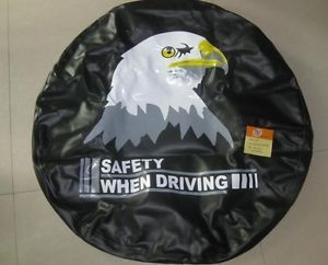 17" Eagle Custom Universal Spare Tire Cover Fit for All Car 32'' 12''