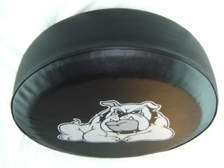 Sparecover® ABC Series Bulldog 32" Tire Cover Tuxedo Black 35 Mil HD Vinyl