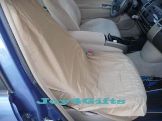 New Trip Tails Bucket Car Seat Cover for Pet Dog Tan
