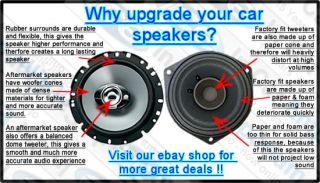 VW Golf MK4 Rear Door Speakers Kenwood Car Speakers Speaker Adapter Pods 200W