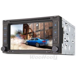 Android 6 2" Car DVD Player in Dash 2Din Touch WiFi GPS Navigation Americas