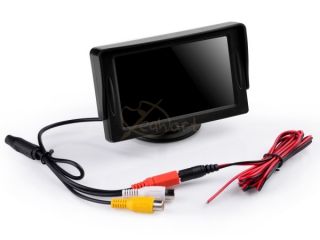 TaoTronics Car Rear View System Wireless Backup Camera 4 3" TFT LCD Monitor