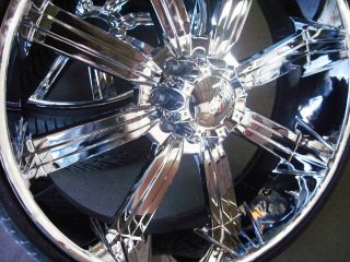 28" Hummer H2 SUT Chrome Wheels Rim Pirelli Tires 26 24