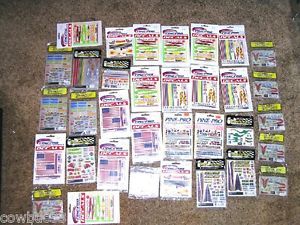 Pinewood Derby Car Decals Huge Lot Pinecar Pine Pro GR8 4 Resale Clubs