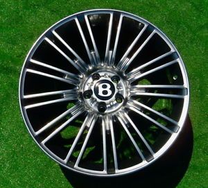 Set 4 New Bentley Continental Flying Spur Stealth Grey GT Speed 20 inch Wheels