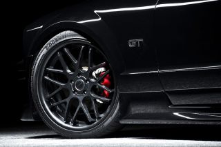 20" Nissan 370Z Eurotek UO6 Matte Black Concave Staggered Wheels Rims