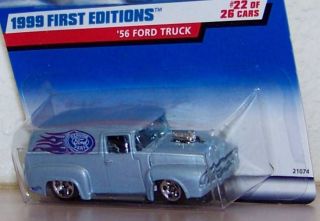 1998 Hot Wheels First Editions Genuine Ford Parts Emblem '56 Ford Truck Panel