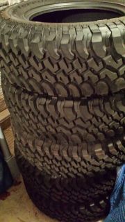 Jeep Rubicon Mud Terrain Tires Lt 255 75 R17