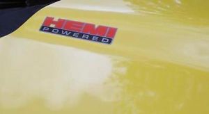 Dodge Hemi Powered RAM Truck Racing Hood Decals Stickers Graphics