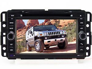 Car DVD Player GPS Navigation in Dash Stereo Radio System iPod TV for Hummer H2