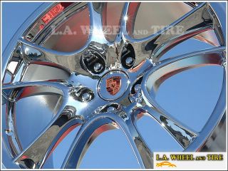 Porsche Cayenne 21" Chrome Factory Wheels Exchange