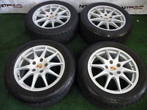 18" Factory Porsche Panamera Wheels GTS Turbo s BBs 19 20 Continental Tires