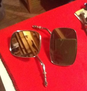 Harley Davidson Electra Glide Parts Set of Mirrors and Acorn Nuts