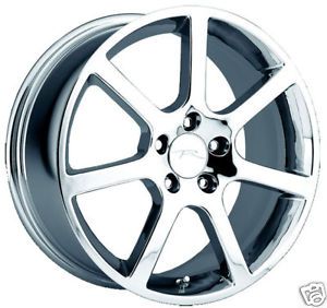 New Chrome 17 inch Cadillac Wheel MC2 Voss Vauss Vogue Ultra DeVille cts SLS DTS
