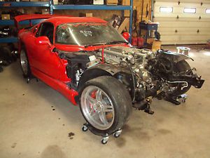 1992 2002 Dodge Viper V10 Engine supercharger CCW Stoptech Exhaust Part Out