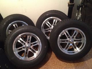 245 65 R17 Hankook RW07 Ipike Winter Tires Aluminum Wheels Package with TPMS