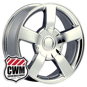 20x8 5" Chevy Silverado SS Style Chrome Wheels Rims for GMC Yukon Denali 2003