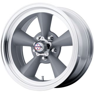 15x7 Gray American Racing Vintage Torq Thrust Wheel 5x5 5x127 6