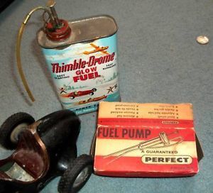 Vintage Model Airplane Tether Car Boat Fuel Pump