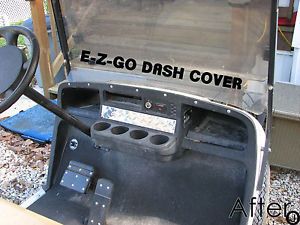 EZGO Golf Cart Diamond Plate Dash Cover