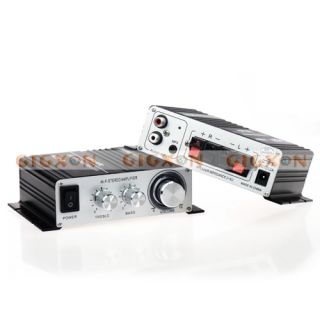 New LP2020A Class HiFi Amp Power Stereo Amplifier Mini Digital Car Amplifier