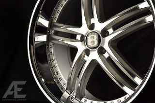22 inch Bentley Continental GT GTC Flying Spur Wheels Rims and Tires Silver