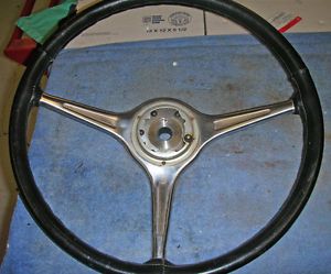 Porsche 356 B C Original VDM Steering Wheel Leather Factory Cover