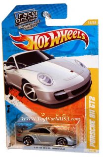 2010 Hot Wheels New Models 14 Porsche 911 GT2 Silver
