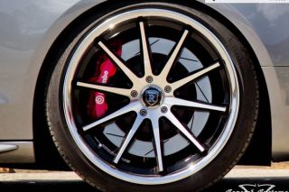 20" Audi D3 A8 Rohana RC10 Matte Black Concave Wheels Rims