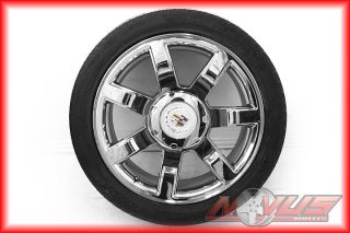 22" Cadillac Escalade Chevy Tahoe Yukon Wheels Bridgestone Tires TPMS Sensors