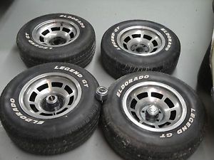 1976 1979 Corvette Factory Aluminum Wheels Tires