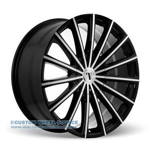 22" Black Fits Toyota Lexus Infiniti Nissan Velocity VW10 Wheel