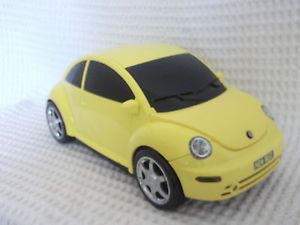 Volkswagen VW Beetle Bug CD Player Radio Speakers in Wheels Yellow