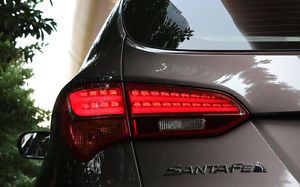 LED Tail Lights Lamp Assy 2013 Hyundai Santa FE DM Sports Genuine Parts