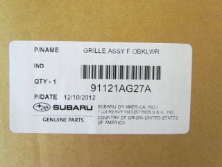 Subaru Outback Legacy Radiator Grille Grill Genuine Original Factory Emblem