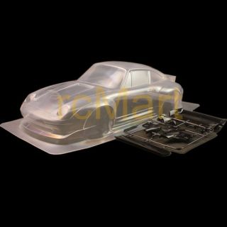 Tamiya Porsche 911 GT2 190mm 1 10 RC Car Body Parts Set 49387